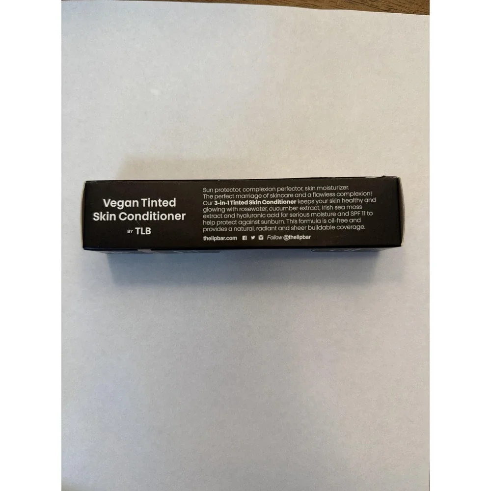TLB The Lip Bar Just a Tint 3-in-1‎ Skin Conditioner SPF 11 Mahogany Mami 1oz